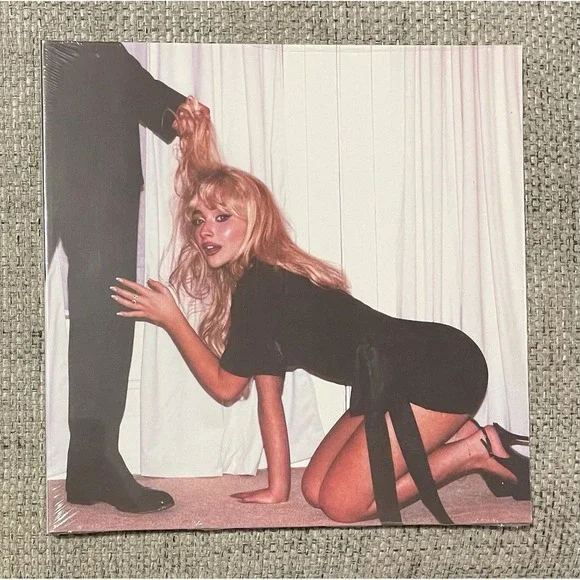 Sabrina Carpenter Mans Best Friend Blue Vinyl Record + Signed Autographed Insert